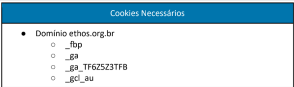 Cookies Necessários
